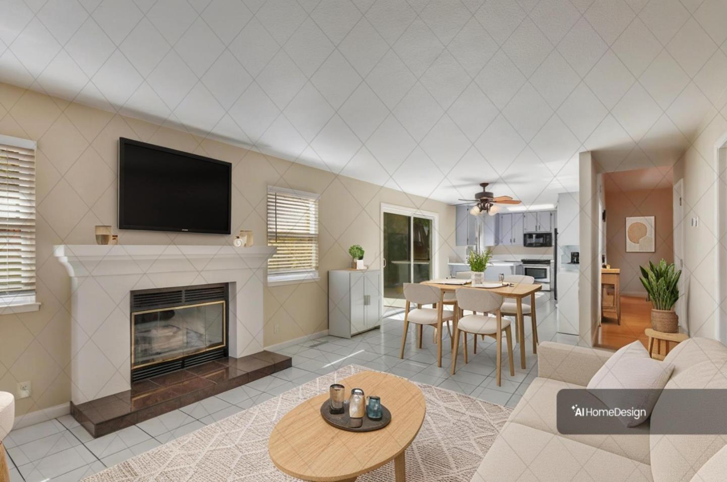 1206 Sycamore CT - Living area