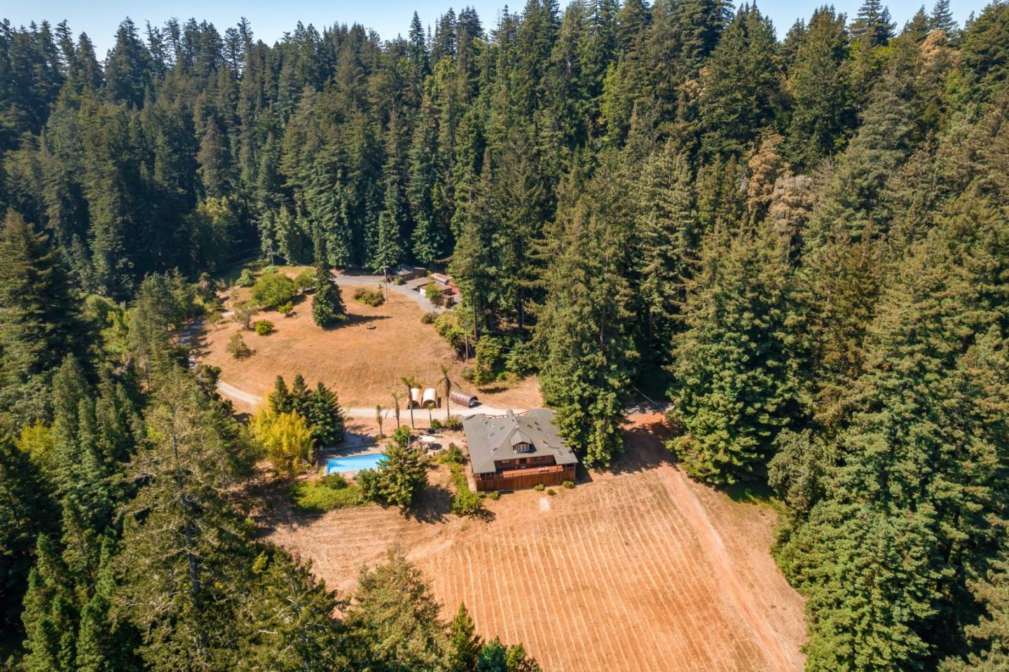 22700 Old Santa Cruz HWY - Backyard