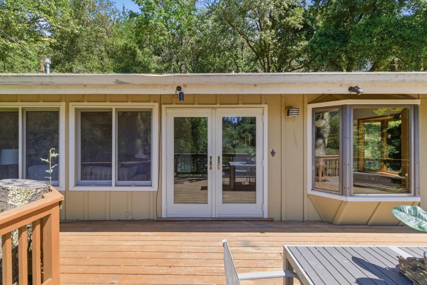 17515 Upper East Zayante RD - Backyard