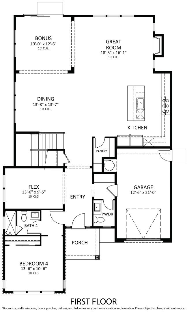 202 Monroe DR - Kitchen