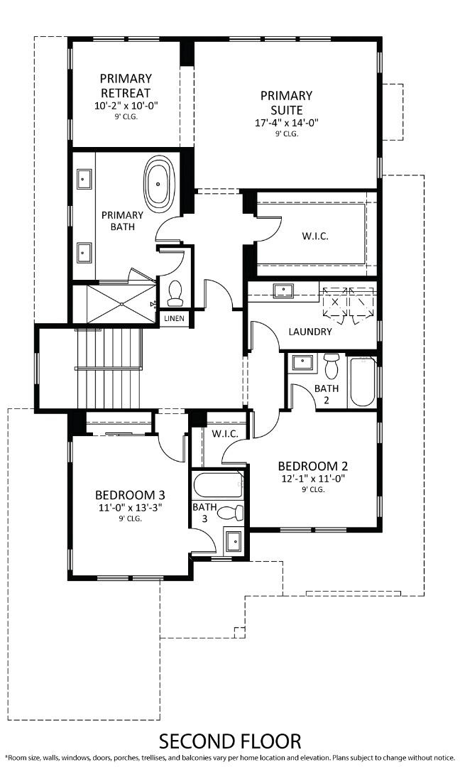 202 Monroe DR - Living area